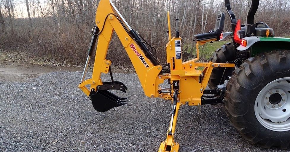 WoodMaxx WM8600 8' PTO Backhoe Attachment WM8600 8' Hydraulic PTO Backhoe Attachment!