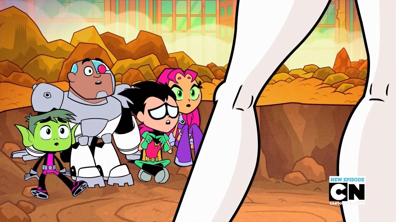 Teen Titans Go! Leg Day (Starfire and Raven)