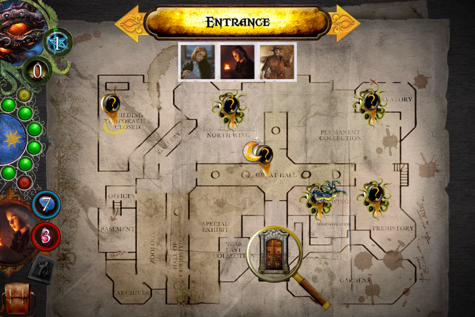 Elder Sign Omens iOS review Polyhedron Collider