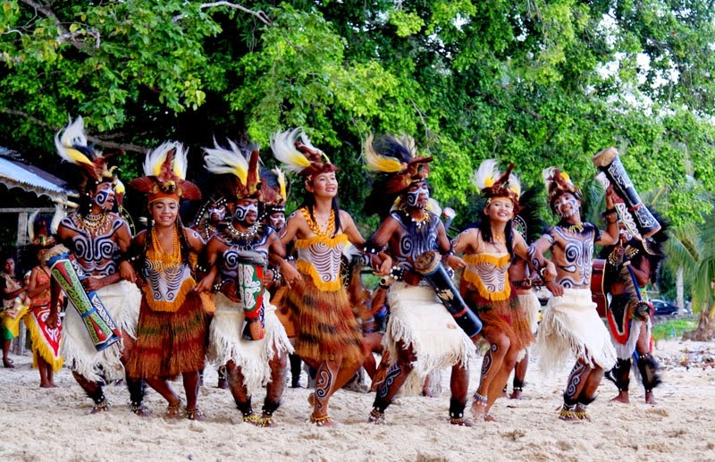 Tari Selamat Datang Tarian Tradisional Dari Papua Negeriku Indonesia