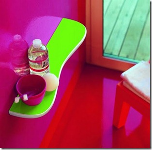 Baños modernos llenos de color especial para niños ~ Decoracion de salones