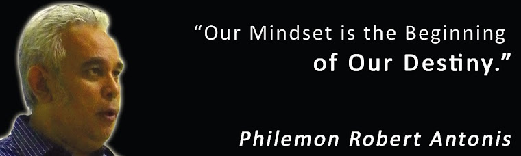 Our Mindset is the Beginning of Our Destiny. Philemin Robert Antonis