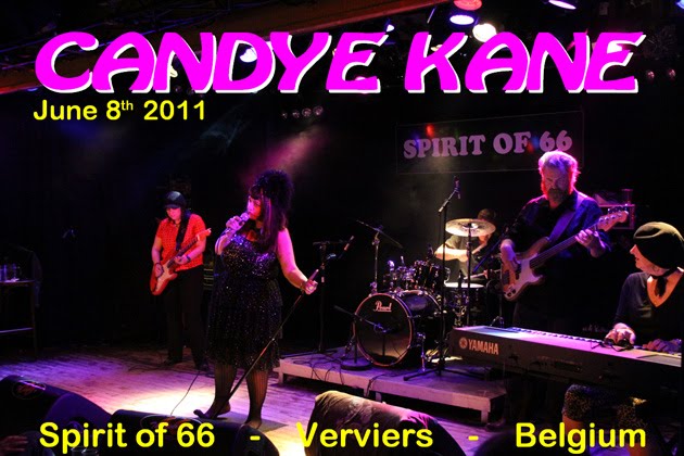 Candye Kane at the "Spirit of 66", Verviers, Belgium.