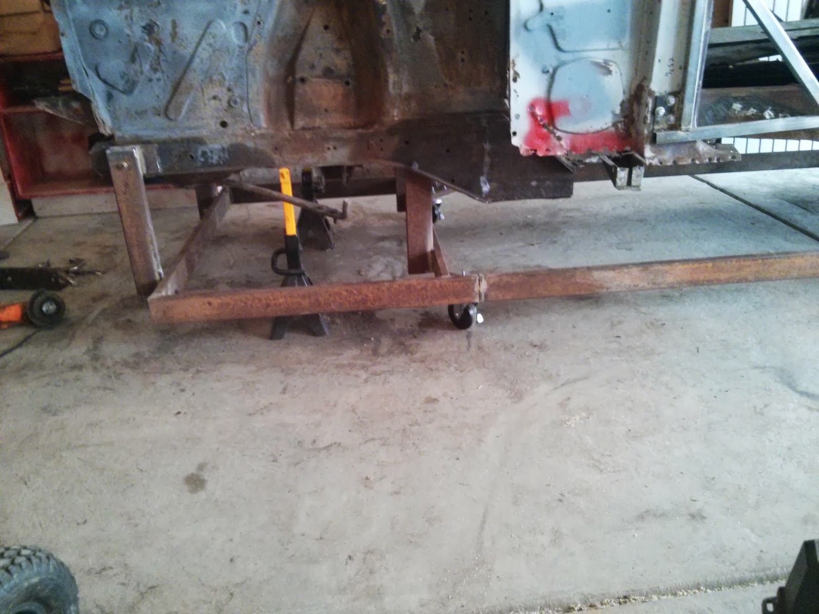 Tom's Mustang Engineering A New Jig