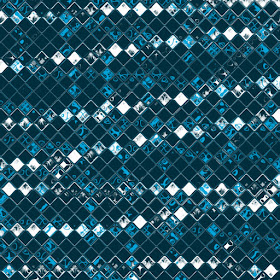 Muster in Blau und Weiß 2