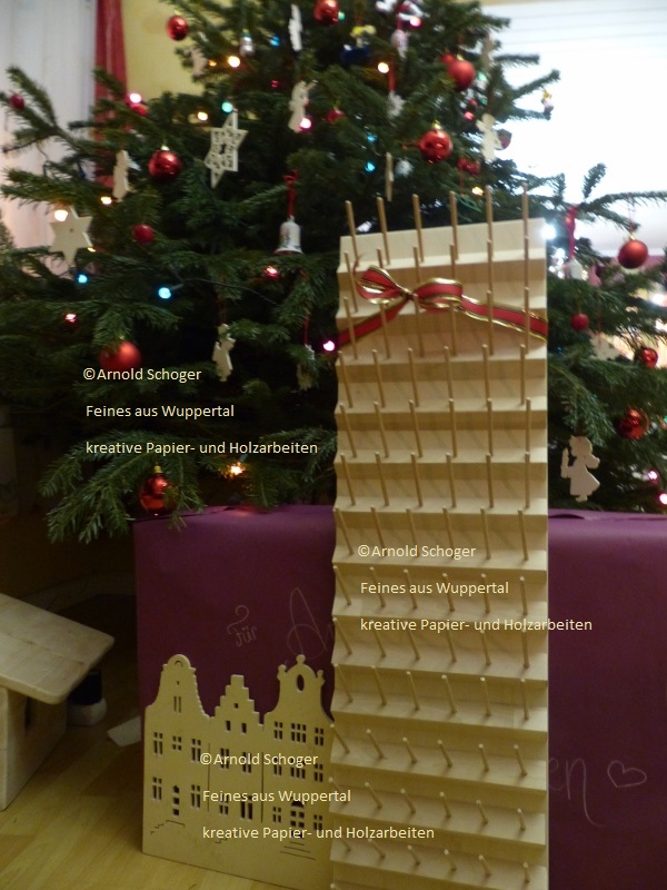 Nahgarn Spulenhalter Als Weihnachtsgeschenk Selbstgemacht Feines Aus Wuppertal