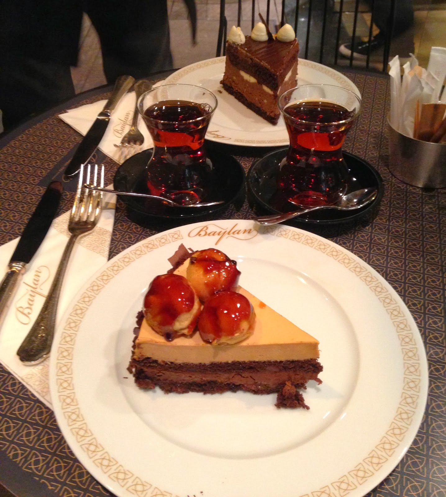 sarı fiyonk Baylan Pastanesi Bebek