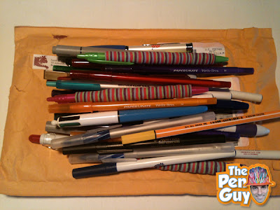 Recycled Pen Donation for the Pen Guy