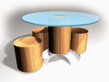 Odyssey Garden Table and Stools