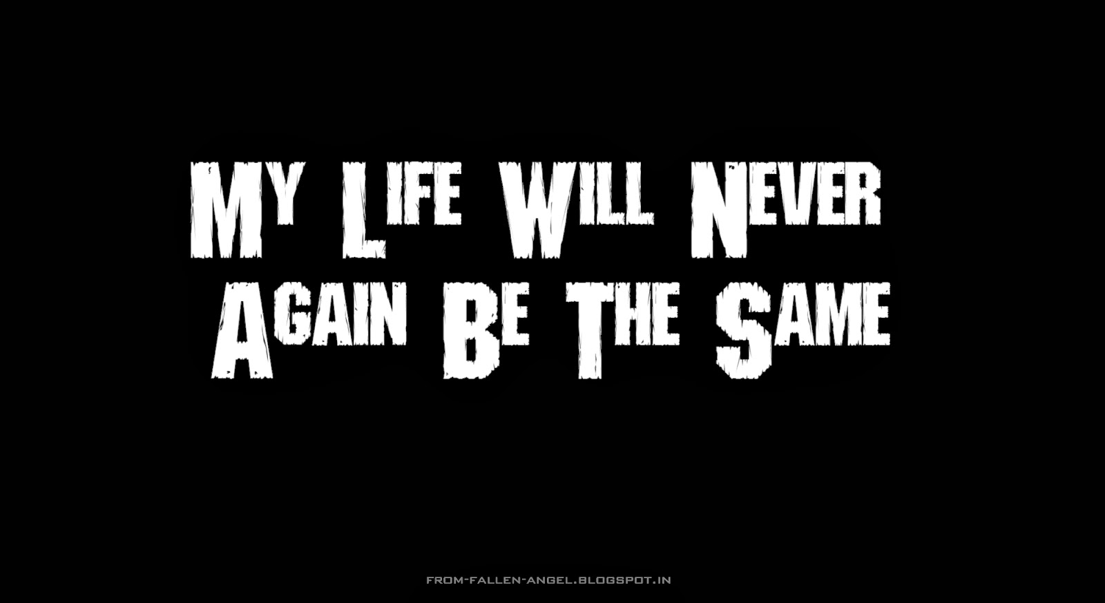 Fallen Angel My life will never again be the same(04)
