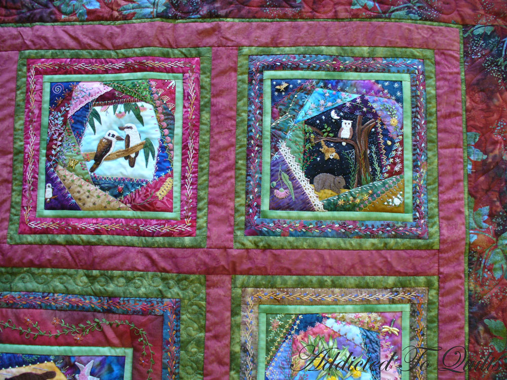 Addicted To Quilts Australian Embroidery