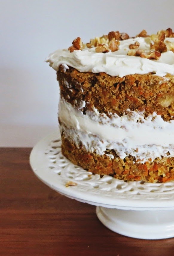 Celebration Carrot Cake With Cream Cheese Icing Friendly Little