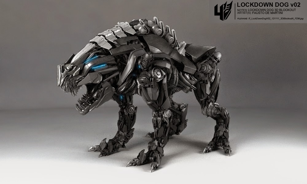 See What Lockdown's Dogs Almost Looked Like in TRANSFORMERS AGE OF