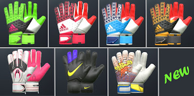 PES 2016 Goalkeeper Gloves Pack V2