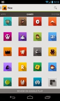 Nox (adw apex nova icons) Apk - Screenshoot