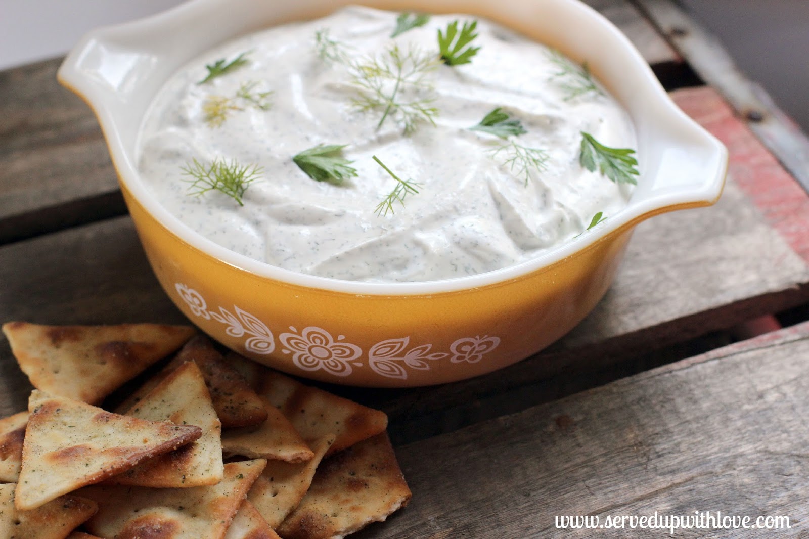Served Up With Love: Garden Fresh Dill Dip
