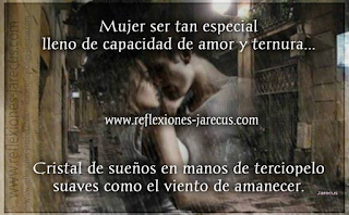 Mujer ser tan especial lleno de capacidad de amor y ternura.. Reflexiones de amor,