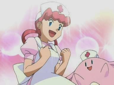 chansey pokemon center