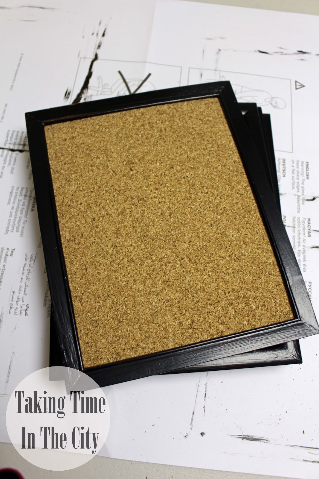 Picture Frame Bulletin Boards Our Boy Life