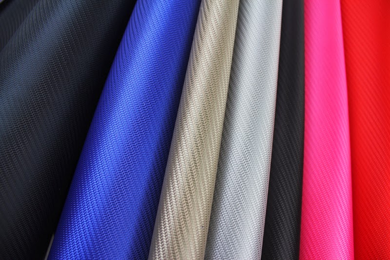 Serat Poliester Weaving and Silk