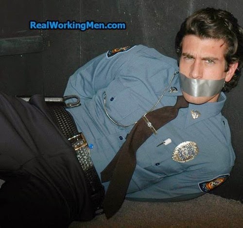 COPS TIED AND TYING