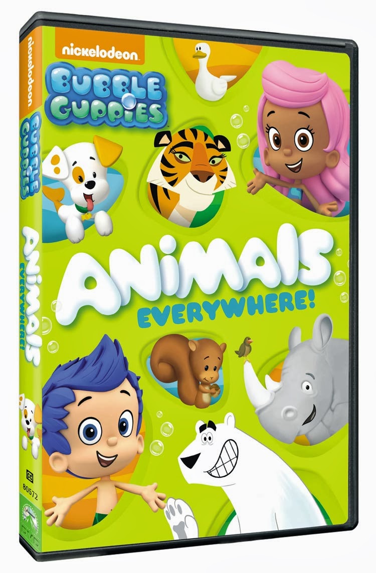 Bubble Guppies Animals Everywhere! on DVD TODAY!!!
