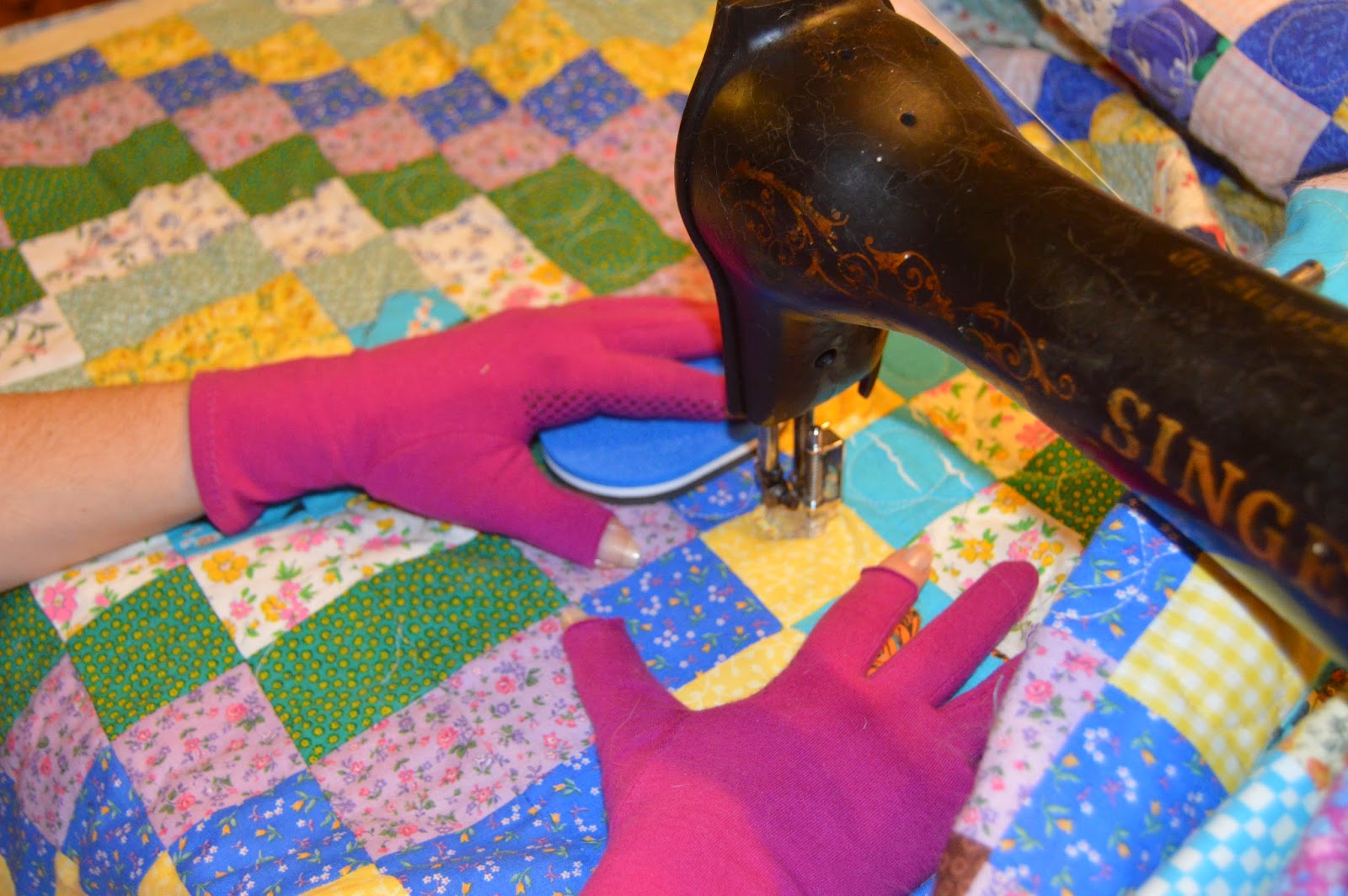 Missy's Homemaking Adventures Quilting Gloves