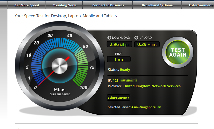 Bandwidthplace Cek Speed Internet