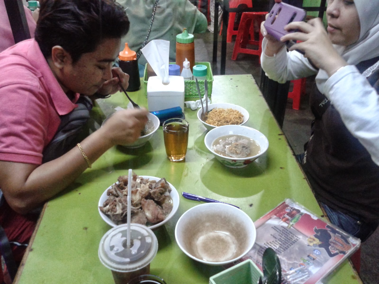 bakso semar or semar meat ball bandung car rent