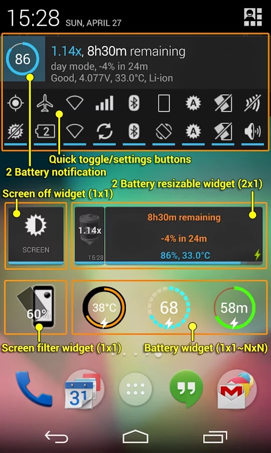 2 Battery Pro - Battery Saver v3.21 2 Battery Pro - Battery Saver v3.21