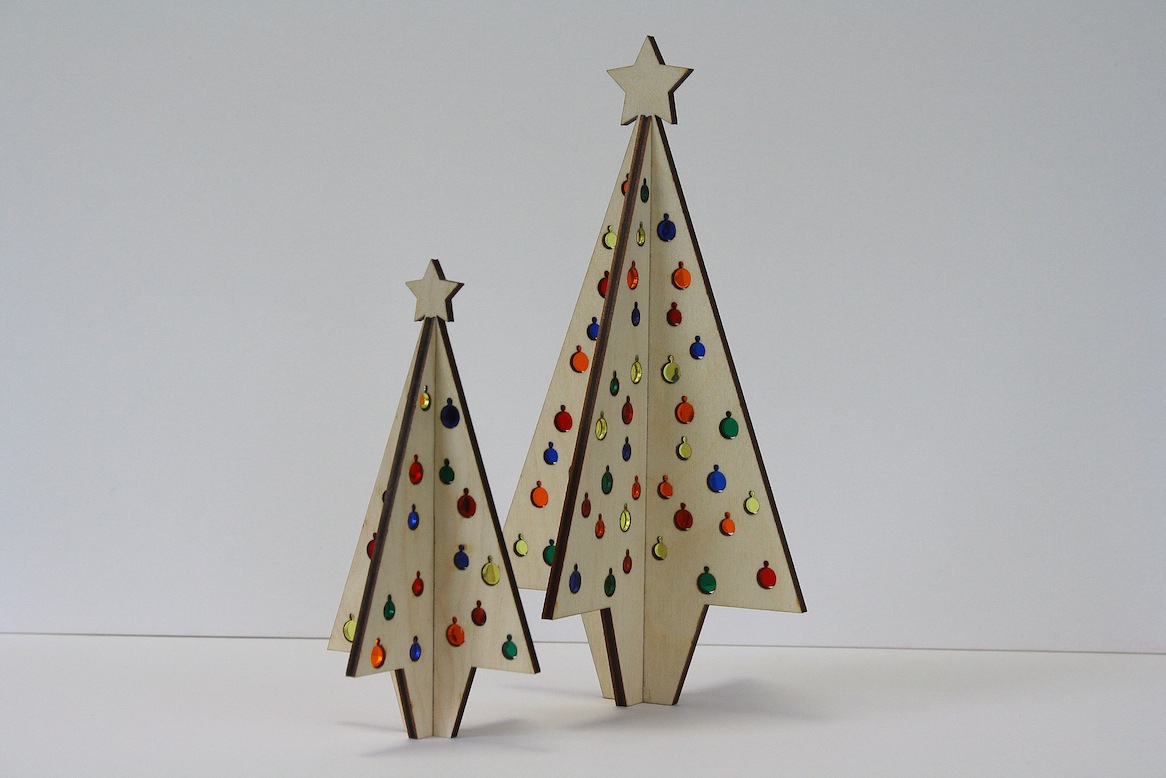 Papermakin' Wooden 3D Christmas Tree