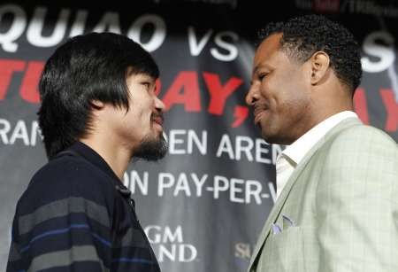 to Manny Pacquiao: Mosley,