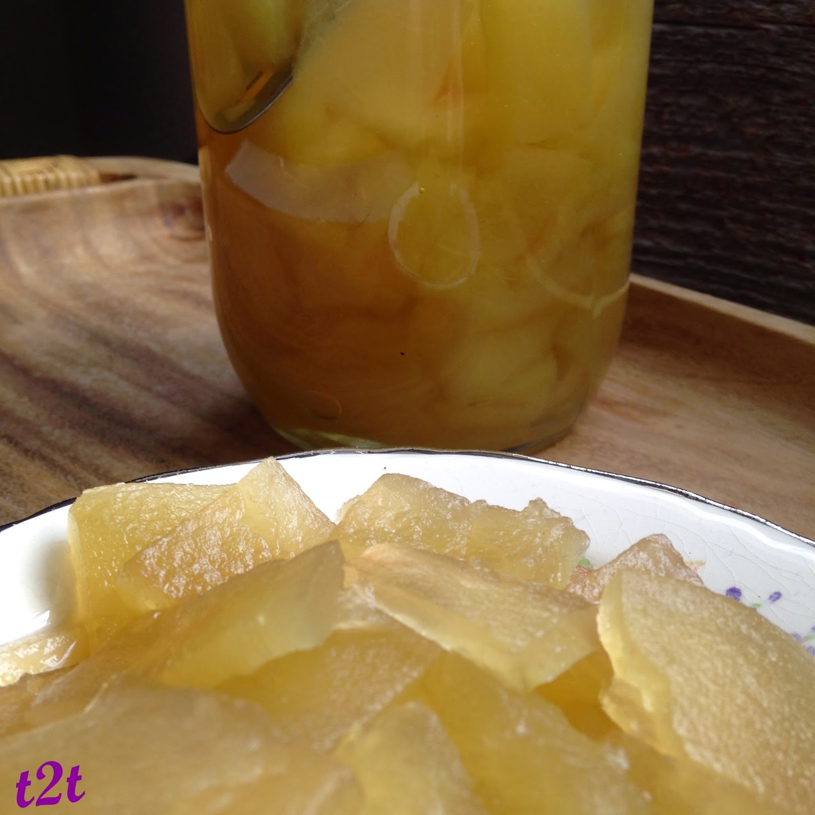 Recipe Rewind Watermelon Rind Pickles Turnips 2 Tangerines