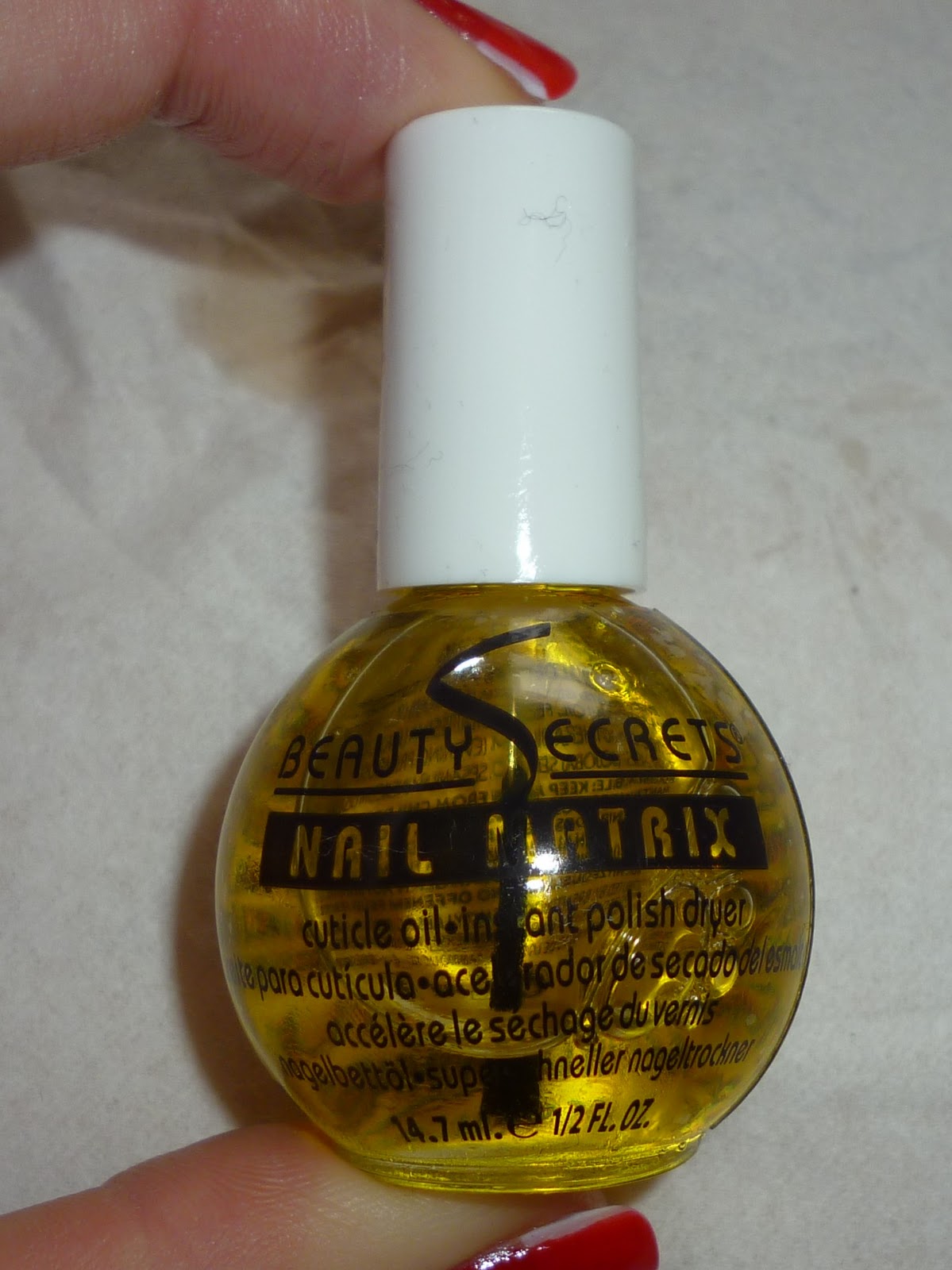 I picked this one up in sally's, as well as a cuticle oil it helps your nail