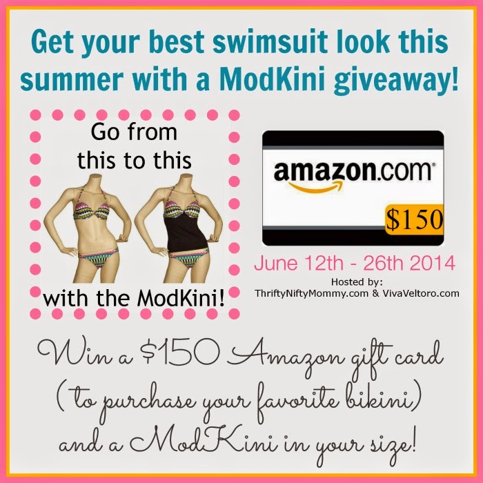 ModKini & $150 Amazon Gift Card Giveaway ModKini & $150 Amazon Gift Card Giveaway