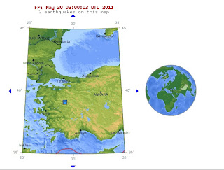 Turkey earthquake 2011 map