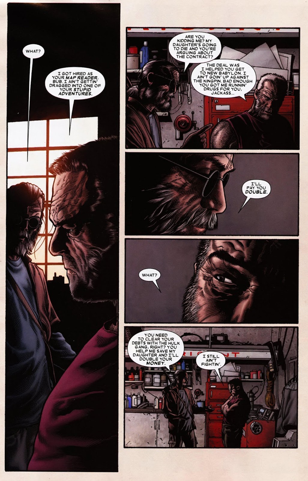 Read online Wolverine (2003) comic - Issue #68 - 4