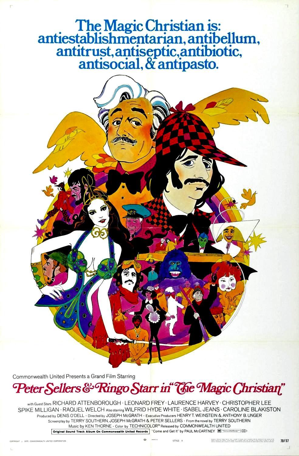 The magic Christian (1969) Joseph McGrath - " Un Beatle au paradis " (03.02.1969 / 02.05.1969)