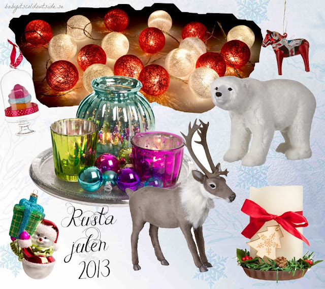 rusta jul 2013, jul, xmas, christmas, decorations, home interior