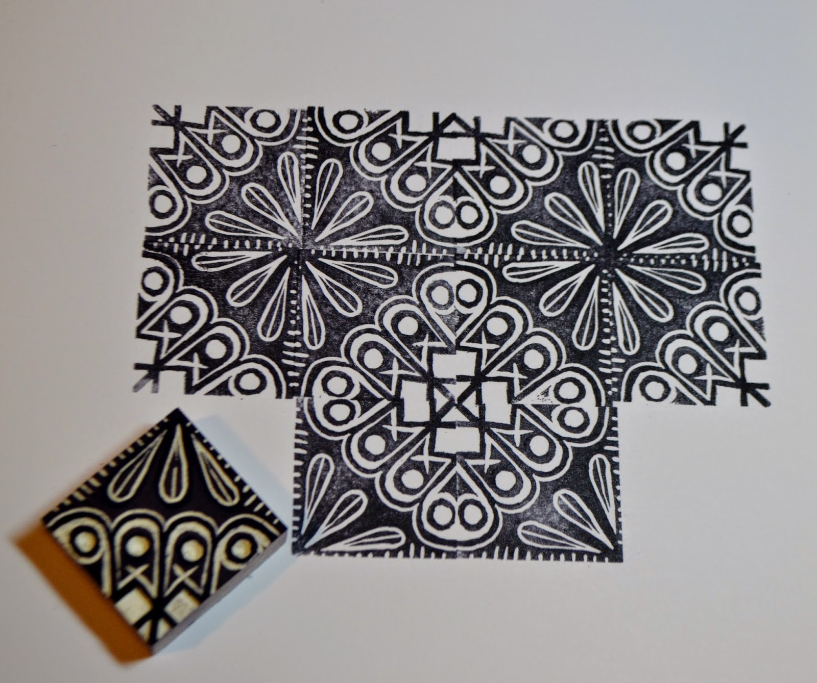 Red Orange Wolff Tile Stamps!!!