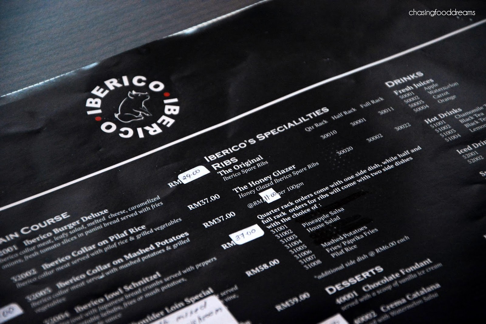 CHASING FOOD DREAMS Iberico Kitchen Oasis Square, Ara Damansara