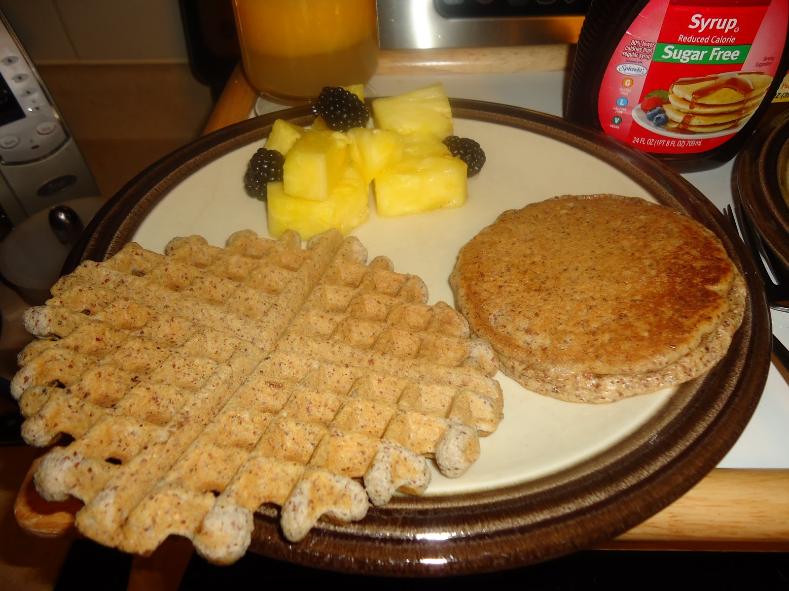 CarbConscious Almond Meal Pancakes and Waffles