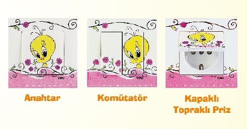 Dekorasyon Ve Mobilya Bilgileri Cocuk Odasi Icin Priz Ve Anahtarlar Viko