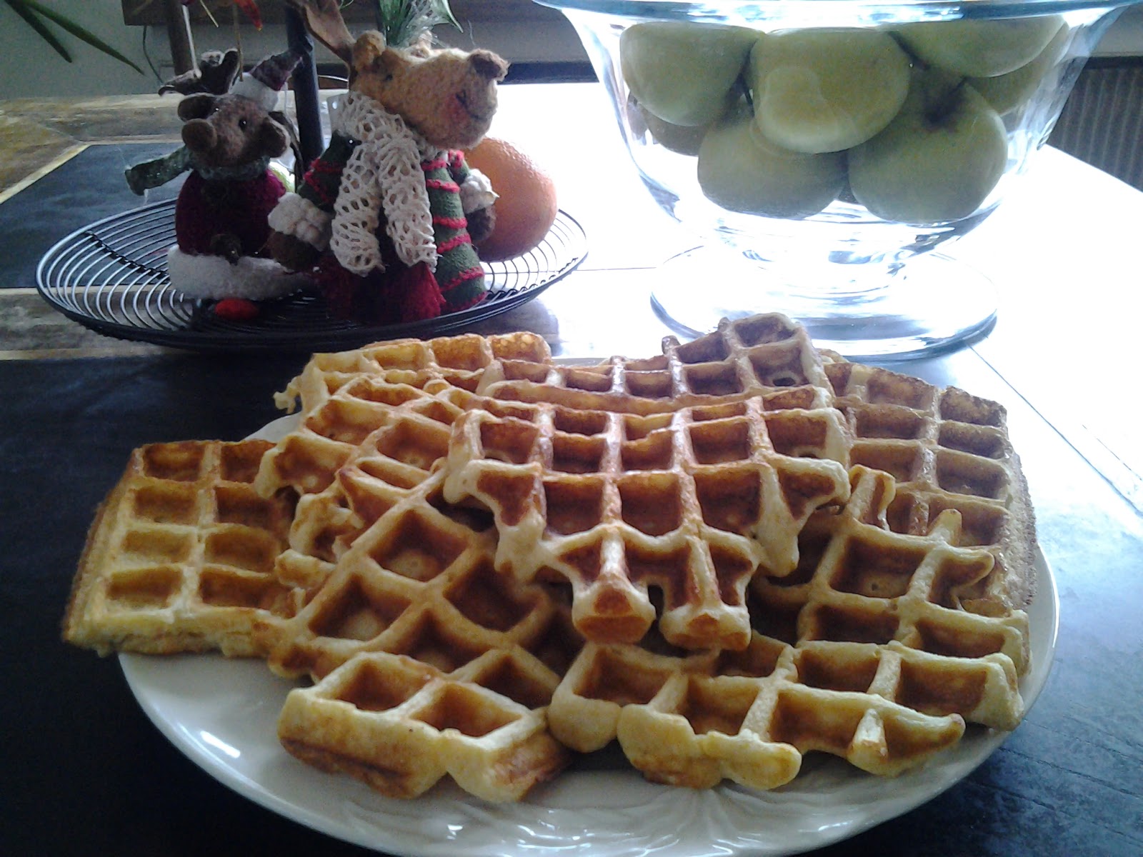 Aussie in a Swiss kitchen Waffles a Paleo, wheat and grain free