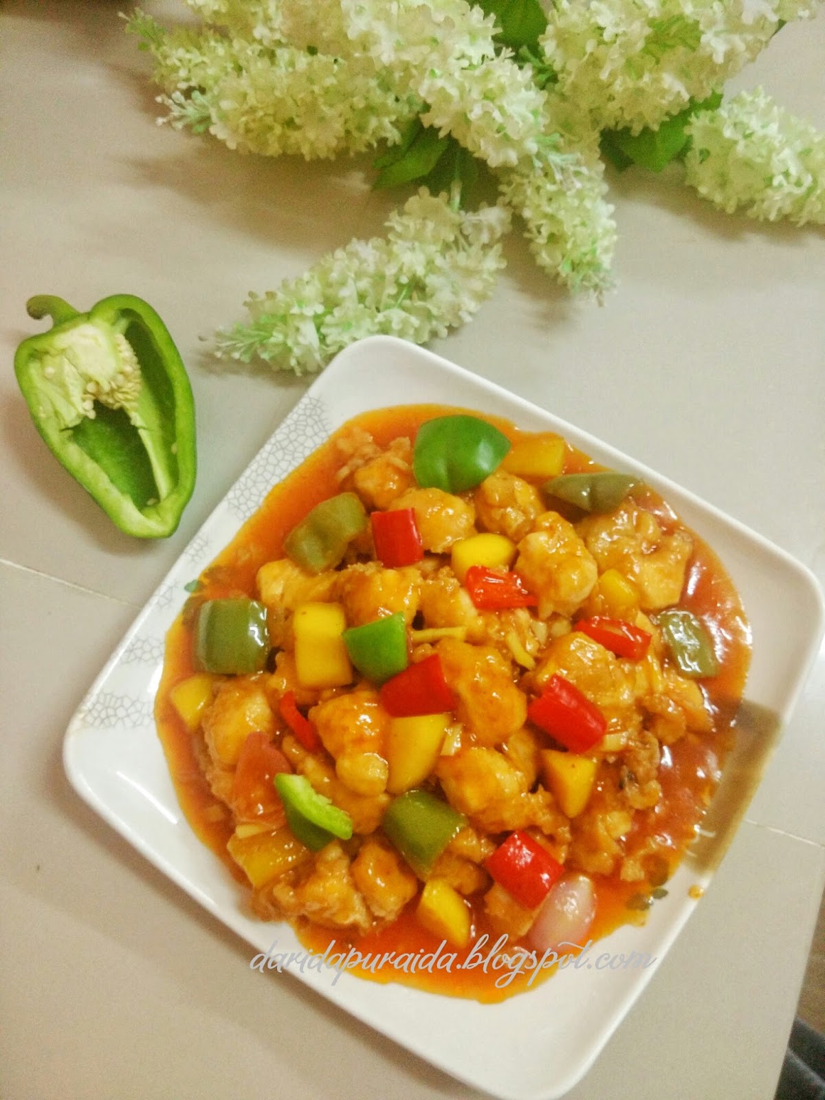 Dari Dapur Aida Ayam Sweet Sour