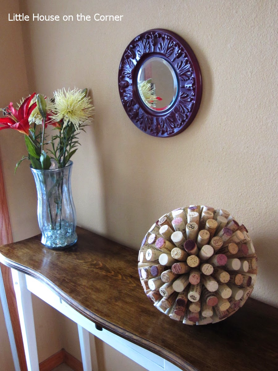 Little House on the Corner Drinking & Crafting DIY Wine Cork Ball