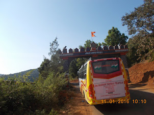 Entering Pratapgad  Village.