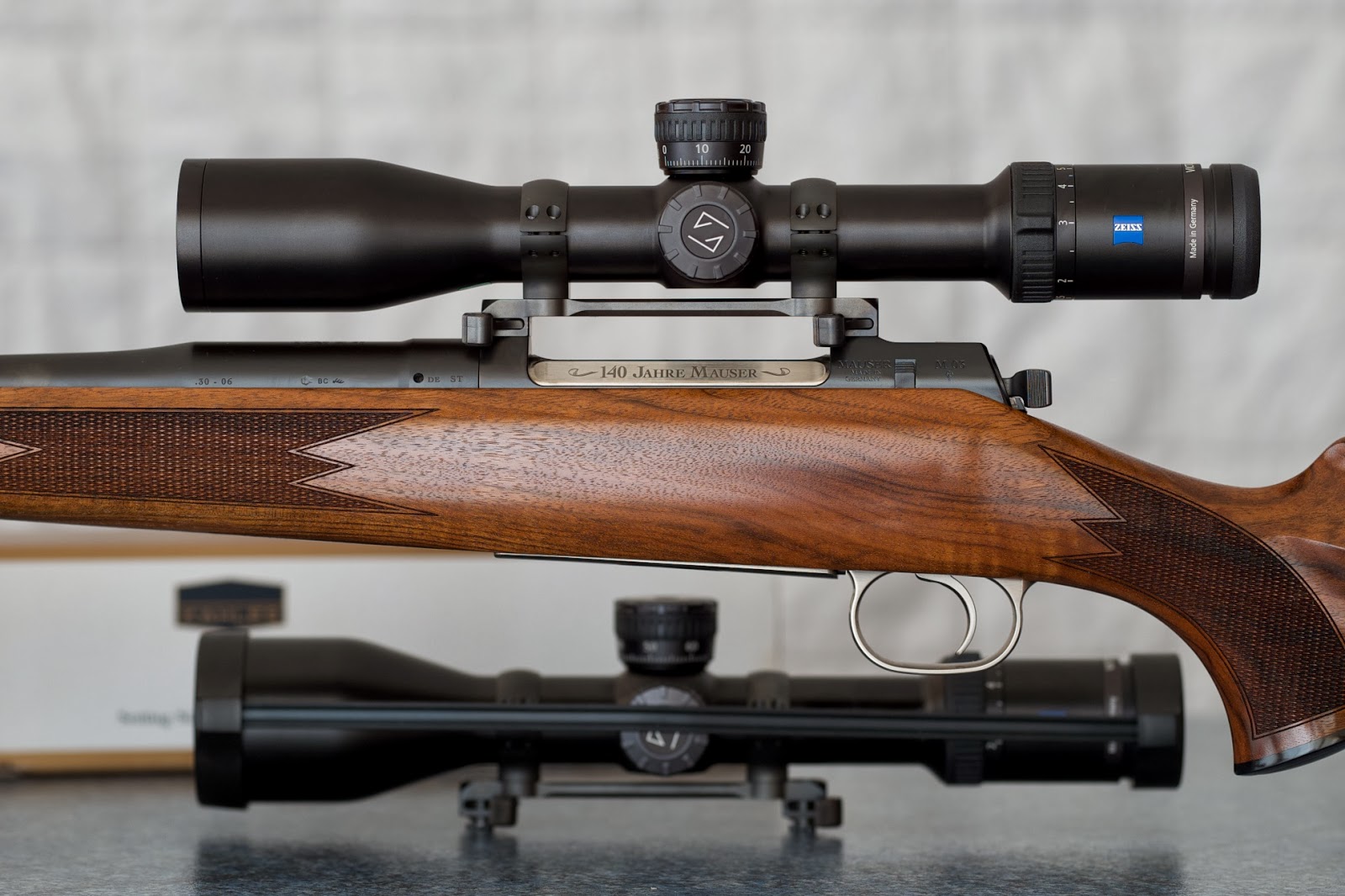 Zeiss Victory HT Scopes on Mauser M03 Rifles.