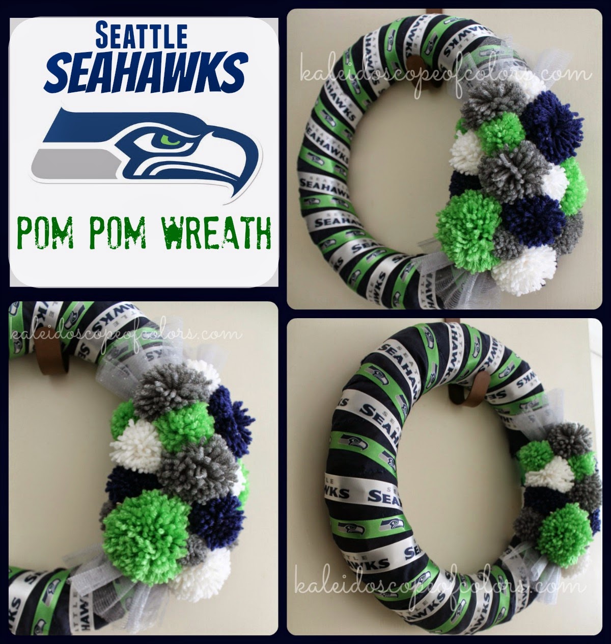 seattle seahawks wreath