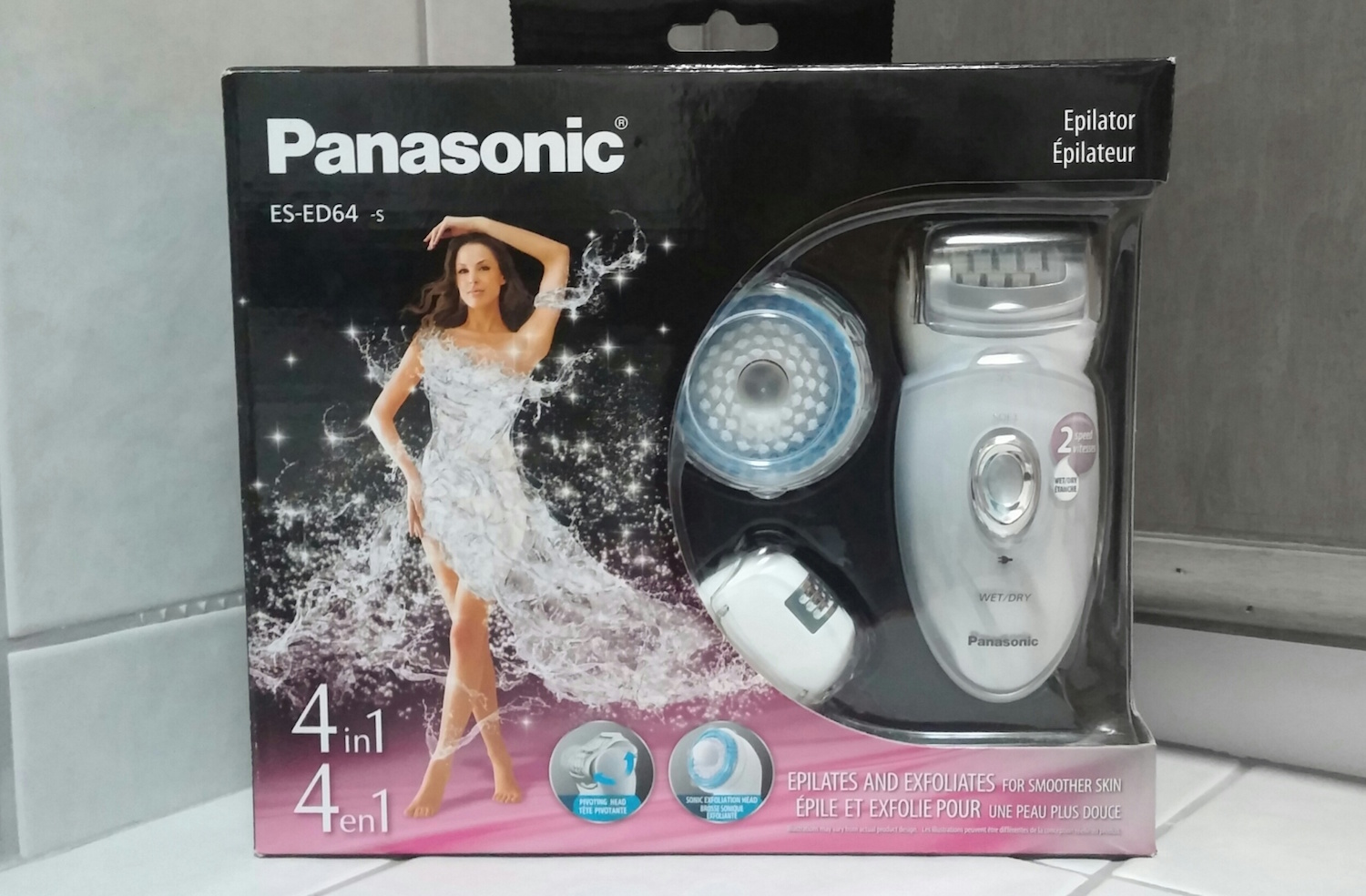 Panasonic Cordless Epilator from Canada Computers & Electronics Toronto Teacher Mom